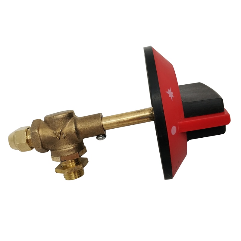 Refined Brass Sturdy 1/4" No-Rust Bathroom Faucet Accessories Manifold Shower Water Segregator Switch Valve
