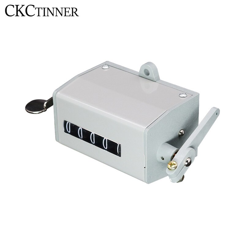 5digits Counter Mechanical Rotating Speed Meter 75-I 75-II Totalizing Pull Counter Resettable digital punch counter