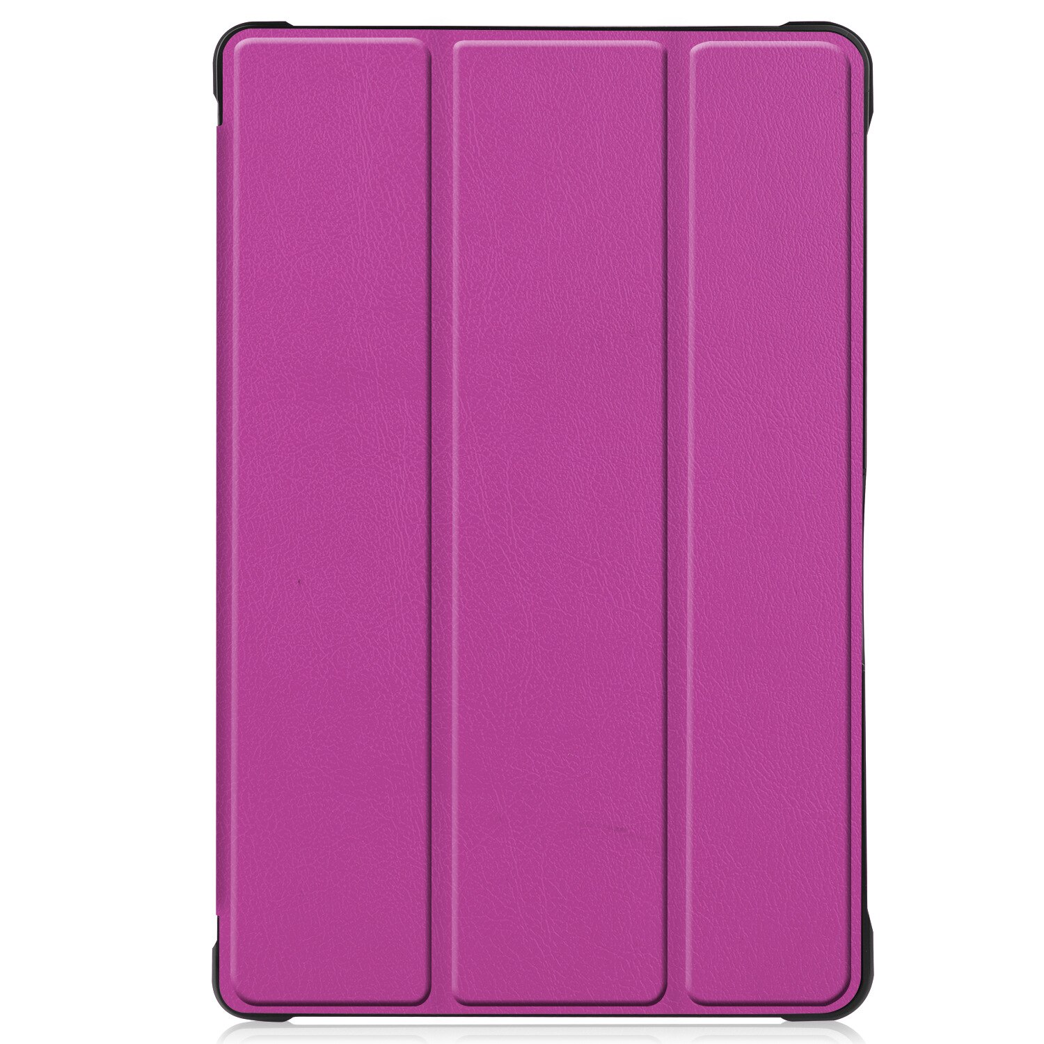 Voor Samsung Galaxy Tab A7 10.4 SM-T500 SM-T505 T500 T505 Tablet Case Custer Fold Stand Beugel Flip Leather Cover: KST Purple