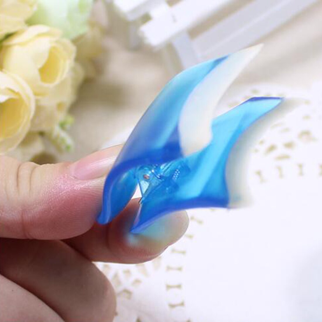Willekeurige kleur mini valse wimper applicator mascara wimper clip krultang wimper applicator pincet make-up tool voor de ogen