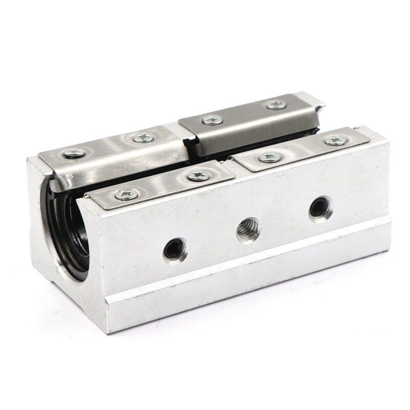 Extended linear open aluminum seat block bearing SBR16 20 25 30 LUU