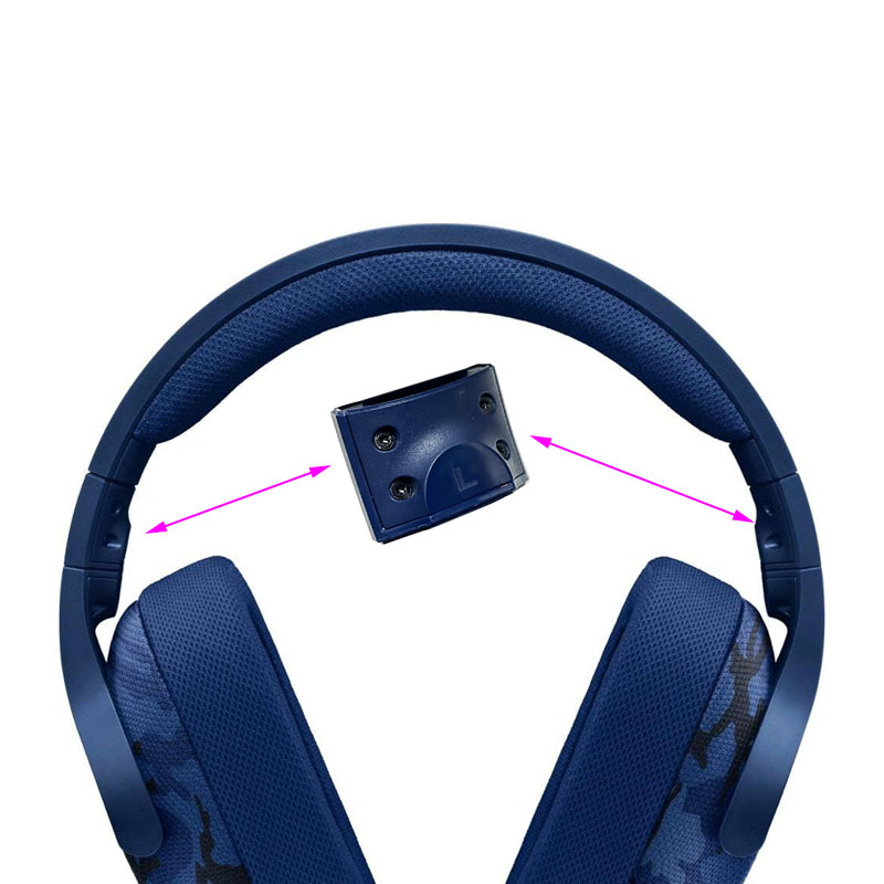 Ersatz-Kunststoff-Scharnier-Schwenkteile für Logitech G433 G233 Wired Gaming Headset, gebrauchte Teile