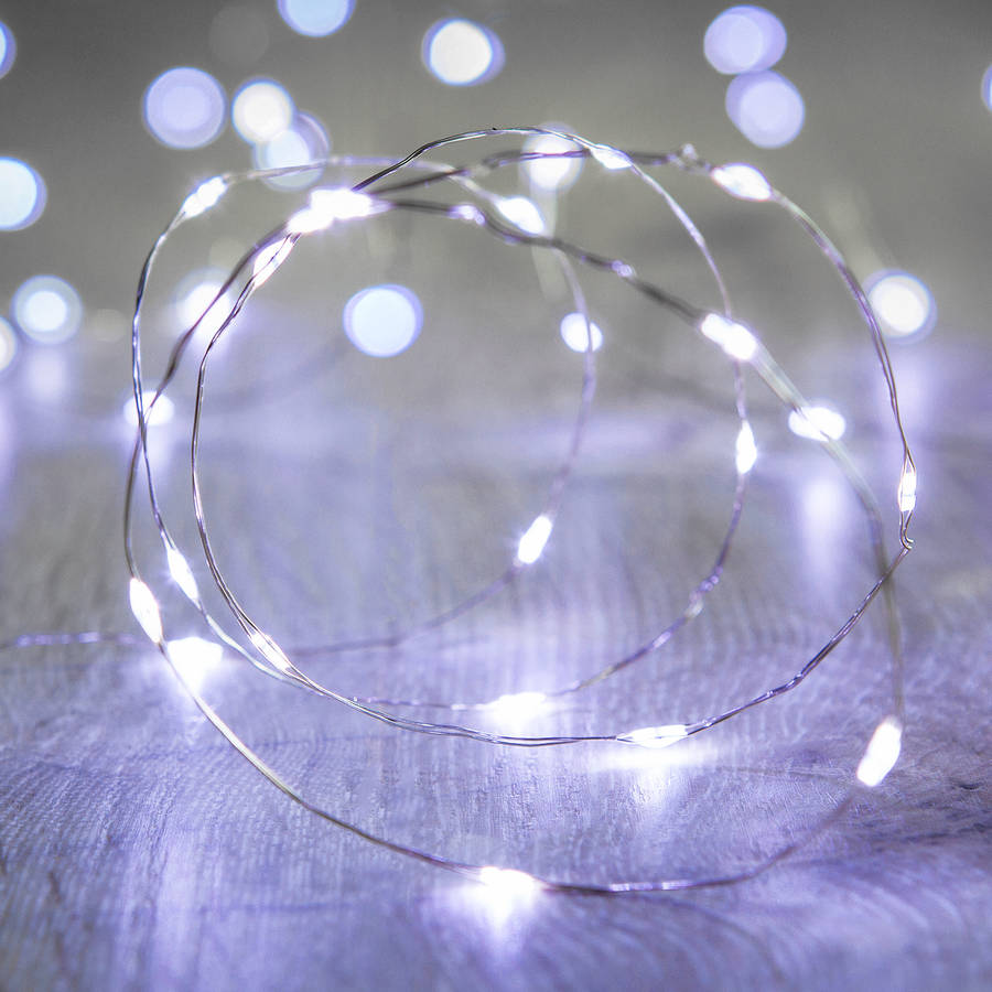 100 led batteridrevne eventyrlys, rustik indretning til bryllupslokale, fest, have, indendørs udendørs kobberlys
