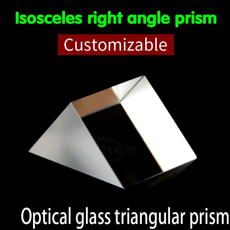 Optical glass triangular prism(20x20x20mm)
