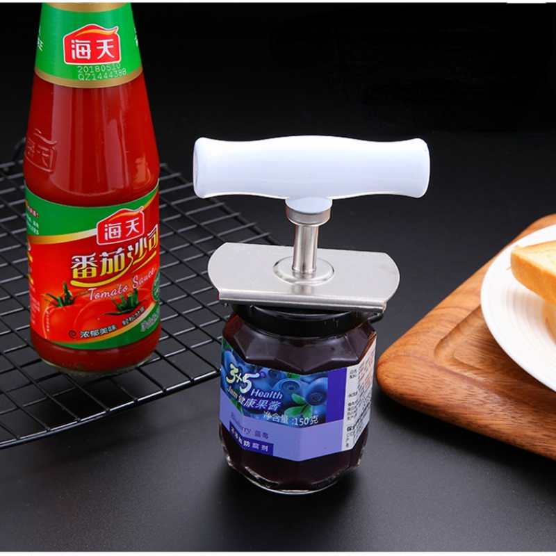 Adjustable Jar Opener Stainless Steel Lids off Jar Opener Bottle Opener Kitchen Accessories Can Opener for 3-9.5CM