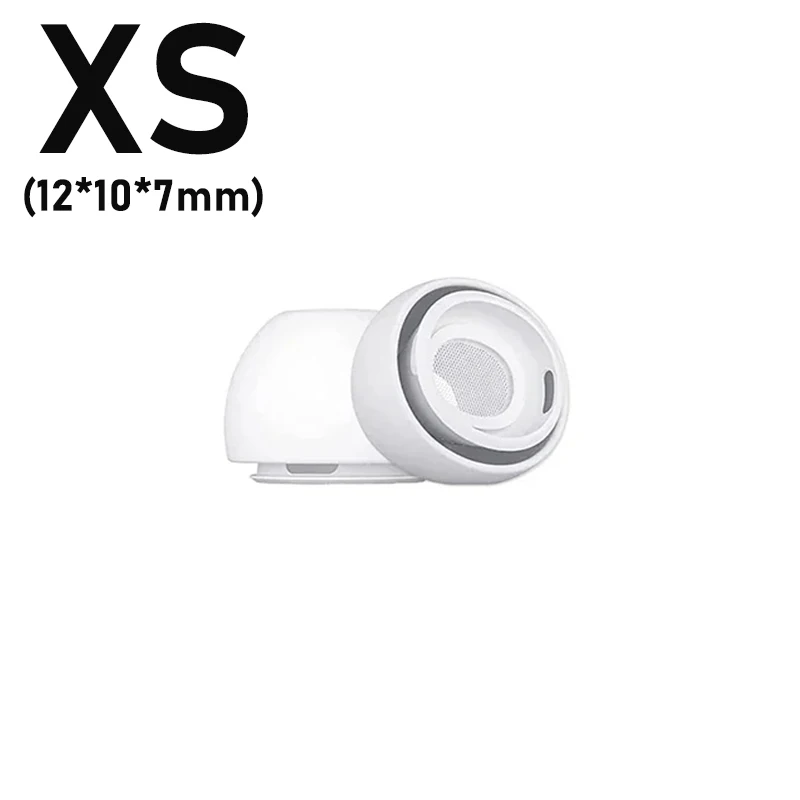 Weiche Silikon-Ohrstöpsel für Airpods Pro 1/2, schützende Ohrhörer-Abdeckung mit Rauschunterdrückungsloch, Ohrpolster für Apple Air Pods Pro: 2XS / Olive