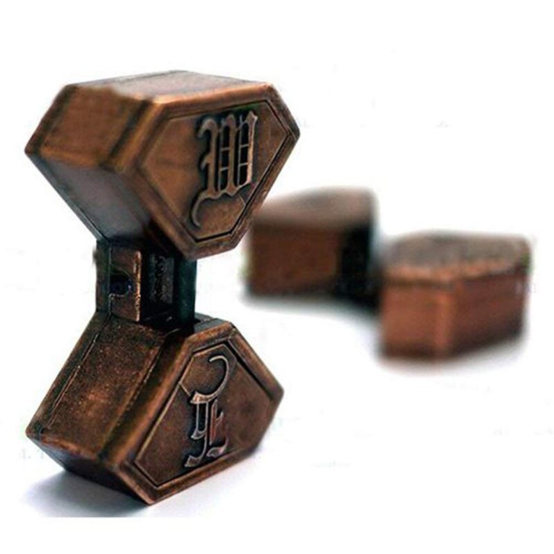 Legierung Box Lock Puzzle Klassische Metall Gehirn Teaser IQ und EQ Test Spielzeug für Schule Klassenzimmer Kinder für Erwachsene kinder