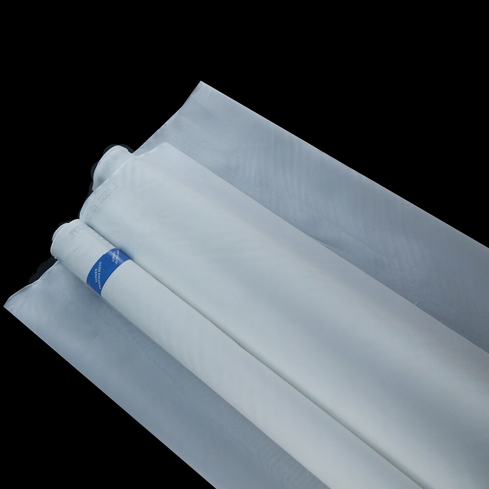 77T 55UM 165cm White FOR Polyester Silk Mesh Screen Mesh For Screen Printing