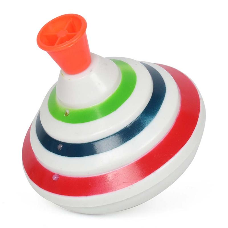 Flashing Spinning Top Toy Gyro With Music Flash Gyroscope Top LED Gyro Gyrator Toys For Children Kids Playing