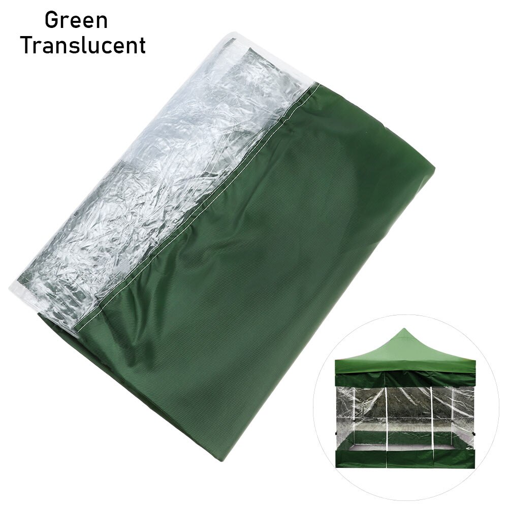 Toldo portátil de repuesto para tienda de campaña, Cubierta superior impermeable, para sombra de jardín, barra de viento: Type2-D