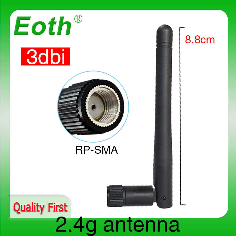 2,4 GHz wifi antenne IOT 3dBi Luft RP-SMA Stecker 2,4G antena 2,4 ghz antenne wi fi antenas wi-fi antennen kabellos Router