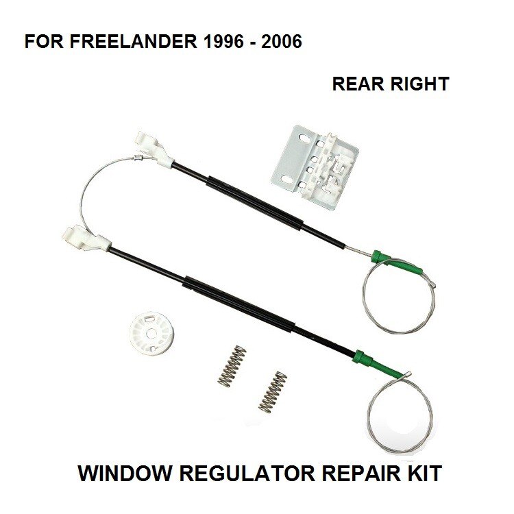 Voor Land Rover Freelander Elektrische Raam Regulator Reparatie Kit Achter Rechts 1996-2006