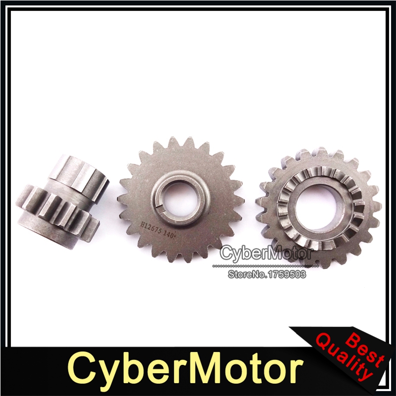 YX150 YX160 Idler Driven Bridge Kick Start Gears For Chinese YX 150cc 160cc Engine Pit Dirt Bike Motocross SSR Thumpstar