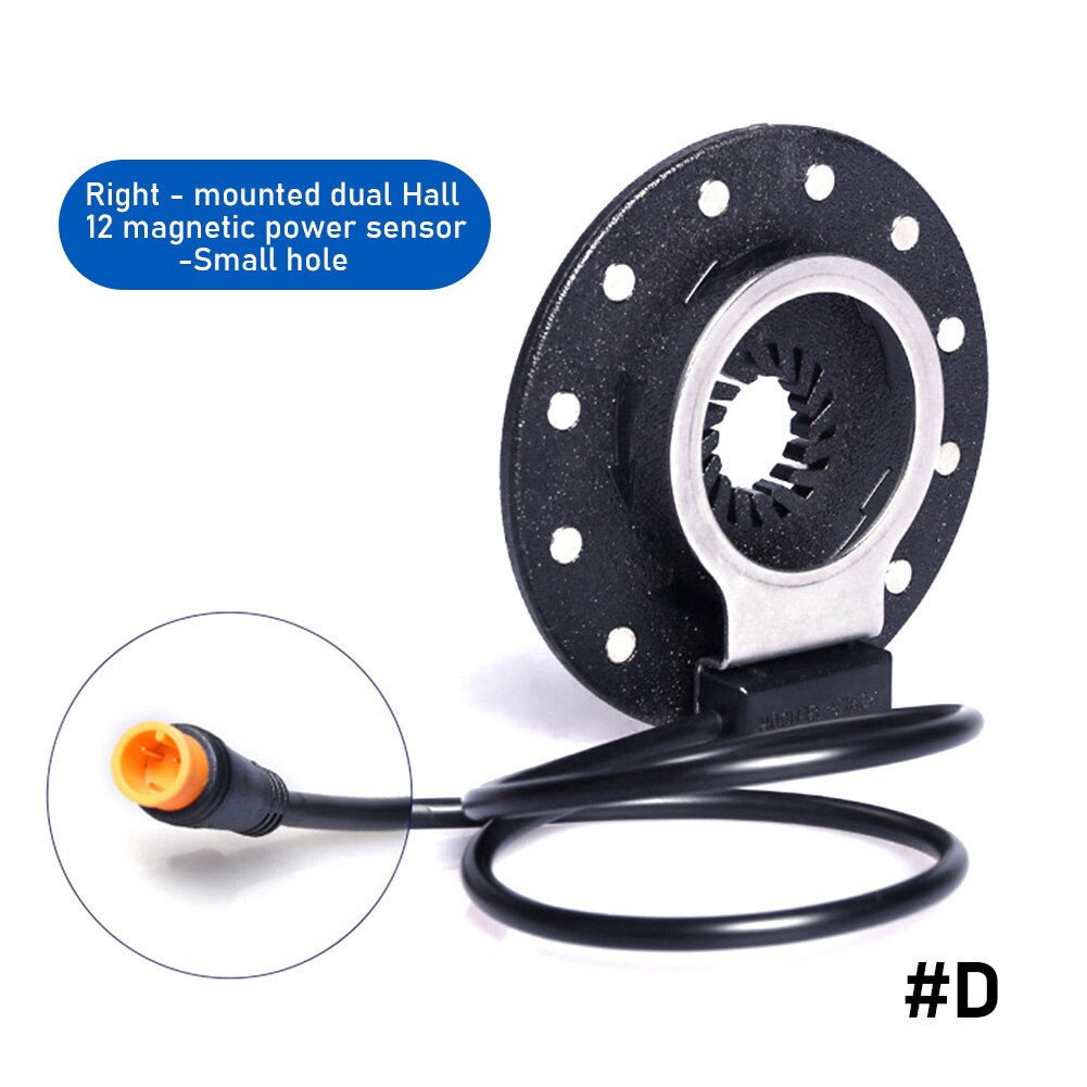 Single Double Hall Speed Sensor E-bike Electric Bicycle 5/8/12 Magnet Split Disk Pedal Assistant Sensor PAS System DIY Part: D