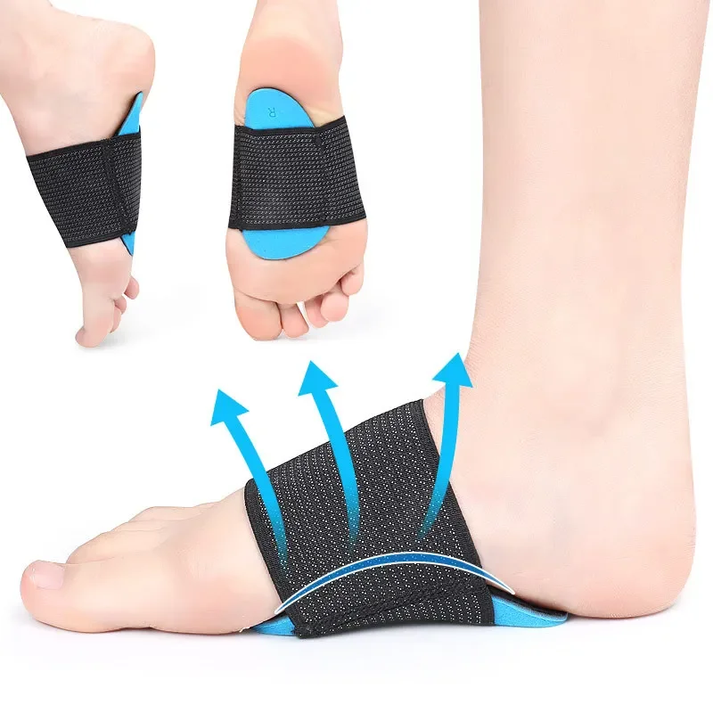 1 Pair Men Women Arch Support Shoe Pads Flat Feet Orthopedic Insoles for Shoes Valgus Sports Insole Foot Inserts Accessories
