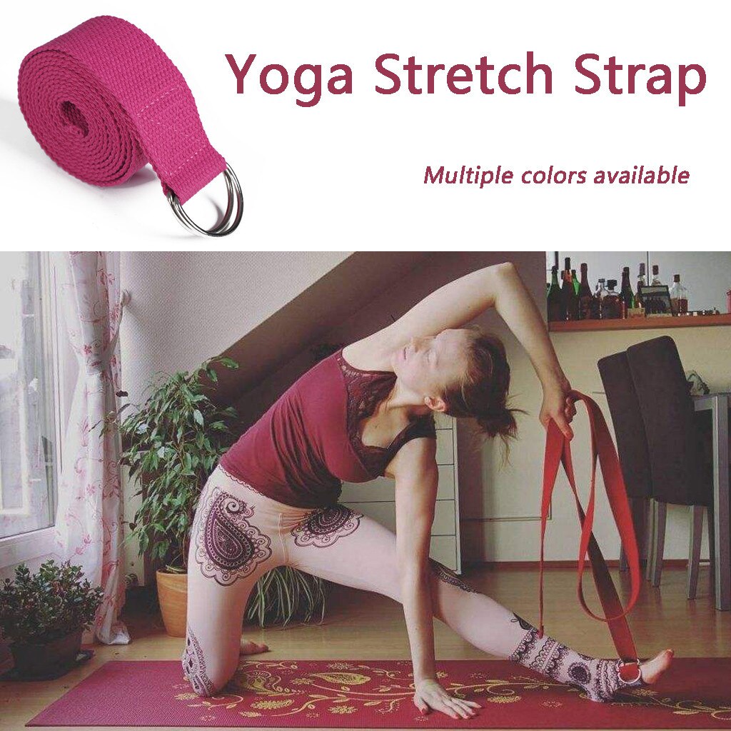 Fitness Band Elastische Yoga Strip 1x Yoga Hoge Dichtheid Lint 250 Cm Yoga Stretch Strap Dring Riem Stretching Band Yoga band 916