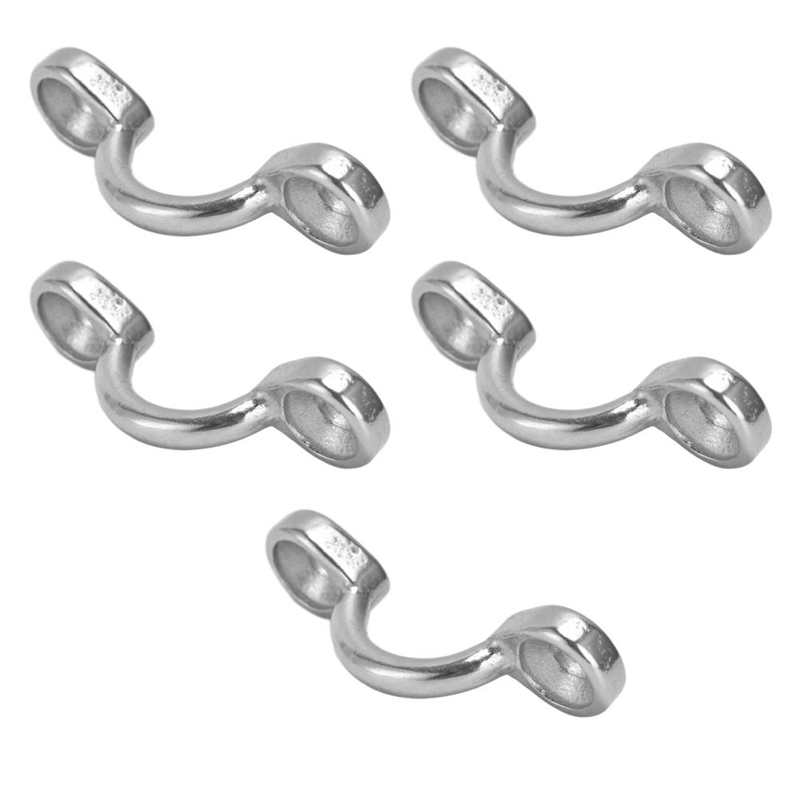 Pad Eye Tie Down Marine Stainless Steel 316 Deck Loop Small for Boat for 1/16in‑1/2in Wire Rope for Kayak