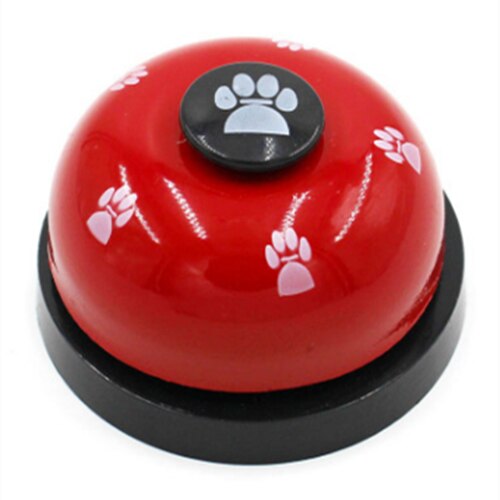 Cat IQ Training Rattlesnakes, Dog Feeding Bells, Pet Education Jingling Toys, Interactive Bells, Kitten Education, Reminders: Red