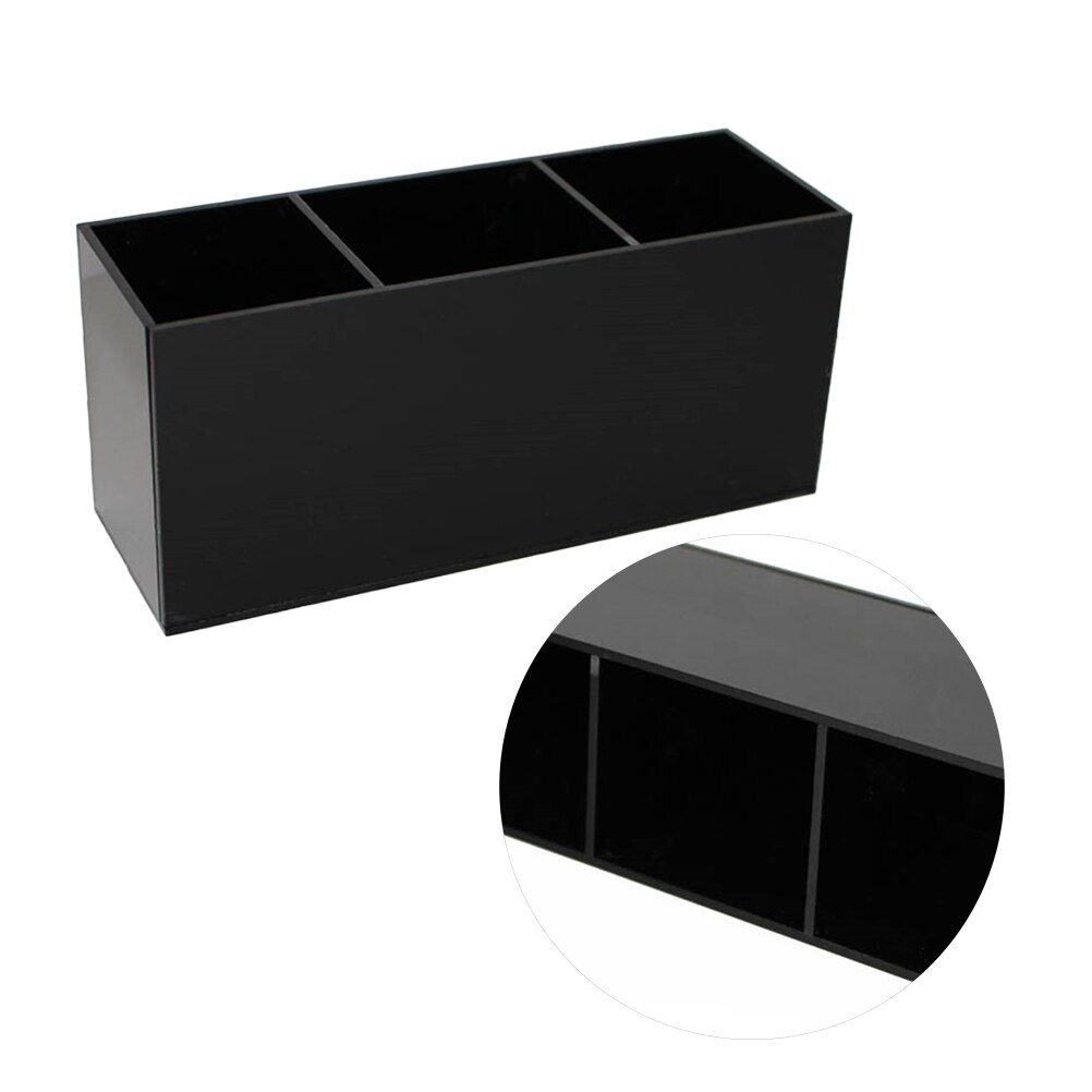 2 PCS Make Organizer Desktop Acryl Display Rack voor Make-Up Vat (Zwart)