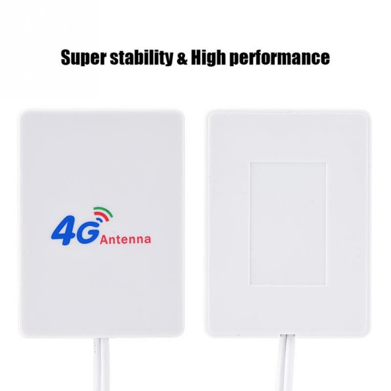 TS-9 Signaal Versterker 28DBI 4G 3G Externe Dubbele Sma Wit Mobiele Router Breedband Kabel Verticale Wifi Connector Lte antenne