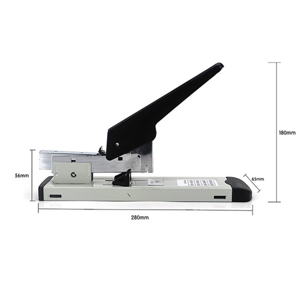 Heavy Duty Portable 100 Sheets Capacity Desk Stapler Book Sewer Stapling Machine: Default Title