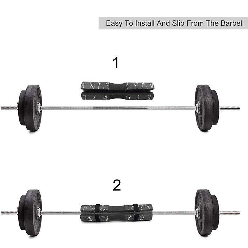 Barbell Pad Voor Squats, lunges En Hip Stoten-Squat Pad Gewichtheffen Bar Kussen Voor Nek En Schouder