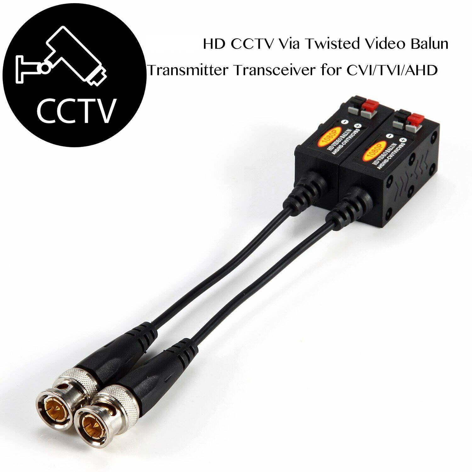 1080P 4MP 5MP 8MP AHD/HD-CVI/TVI/CVBS Passive HD Video Balun Transmitter 4 Pairs (UTP Up to 350M-600M)