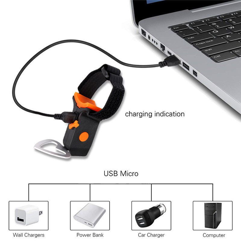 Multi Verlichting Modes Fietslicht USB Charge Led Bike Light Flash Staart Achter Fiets Verlichting voor Bergen Bike Zadelpen 7