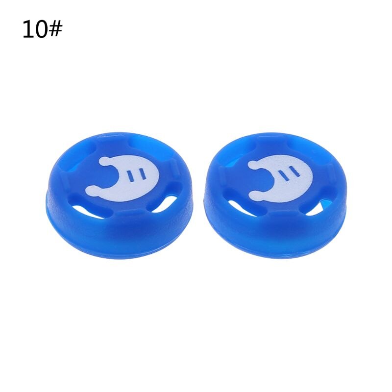 1 Pair Analog Thumb Stick Grips Tappi In Silicone JoyCon Controller Spiedi per Nintendo Interruttore NS: 10