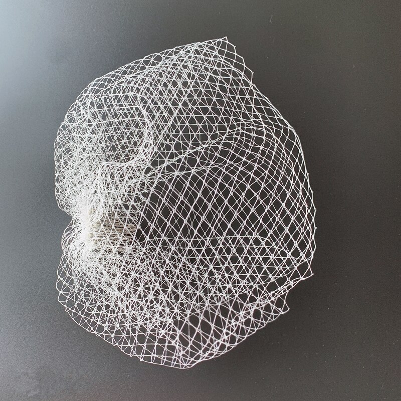 Wit Ivoor Zwart Bridal Netto Birdcage Veils Charmant Bruiloft Sluier Hoeden Tovenaar Gezicht Veils Met Kam Uk