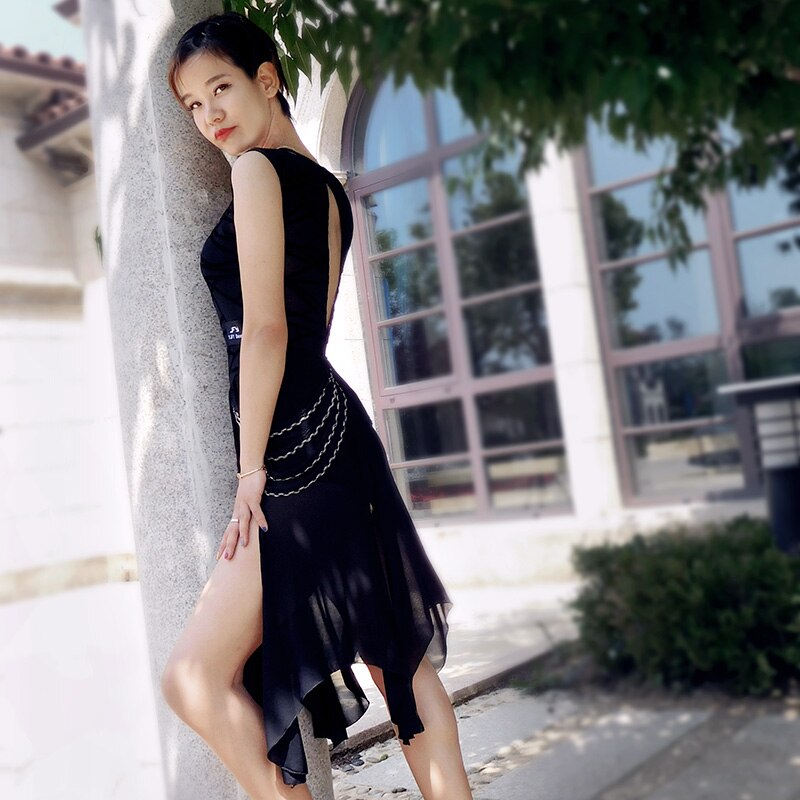 Latin Dance Volwassen Dans Kleding Latin Dance Rok Vrouwelijke Zomer Latijns Prestaties Kleding Tango Jurk