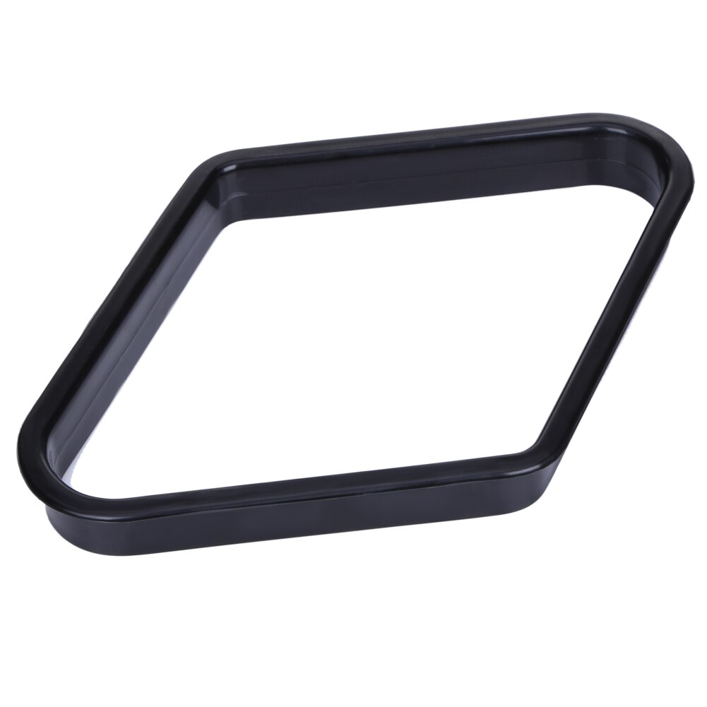 Durevole di Plastica Biliardo 9 Cremagliera Palla Tavolo Da Biliardo di Alta Qualità Palla Rombo Cremagliera Nero Adatto A standard di 2 1/4 "dimensione palle