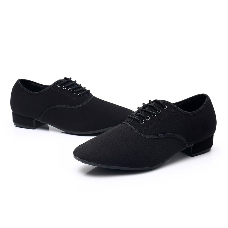 Hipposeus Men Dance Shoes Boys Ballroom Latin shoes Breathable Fabric Modern Tango Jazz Performance Practise shoes