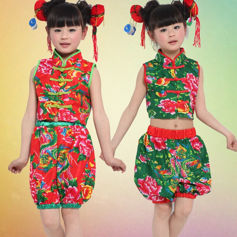Children's Performance Clothing Nationality Children Dance Dress Minority Nationality Clothing Dance Costume