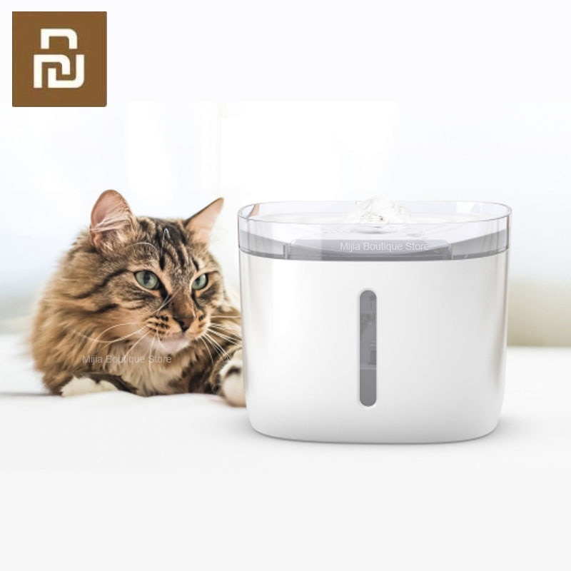 Xiaomi Petoneer Smart Pet Water Dispenser 1.9L Drinking Fountain 4-Filter Heating Sterilization For Cats Dog Work With Mijia APP