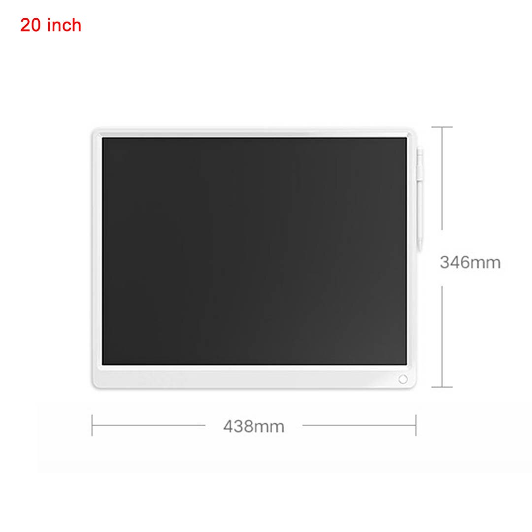 Xiaomi Mijia 13.5 Inch LCD Writing Tablet Erase Drawing Tablet Digital Electronic LCD Handwriting Pad Kids Writing Board: 20inch