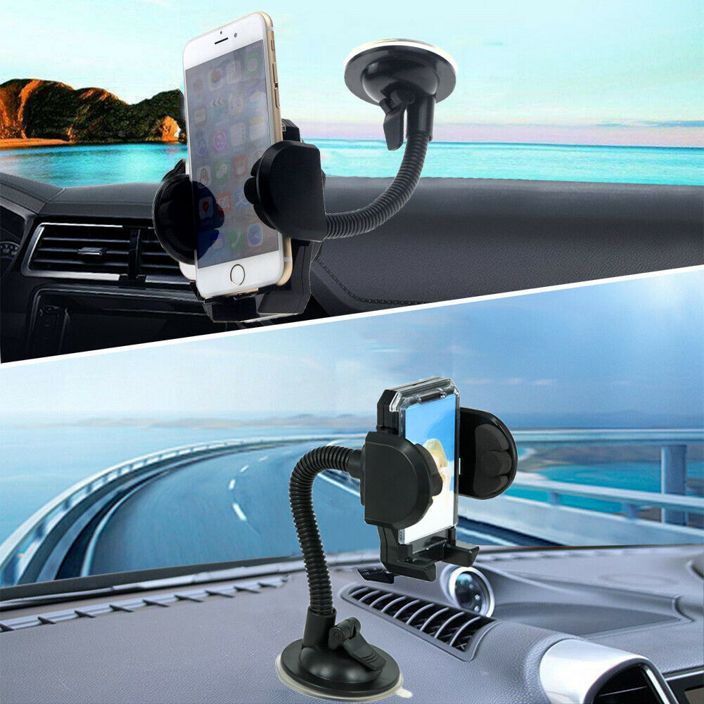 Universele 360 ° Rotatie Auto Voorruit Houder Cradle Voor Mobiele Telefoon Gps
