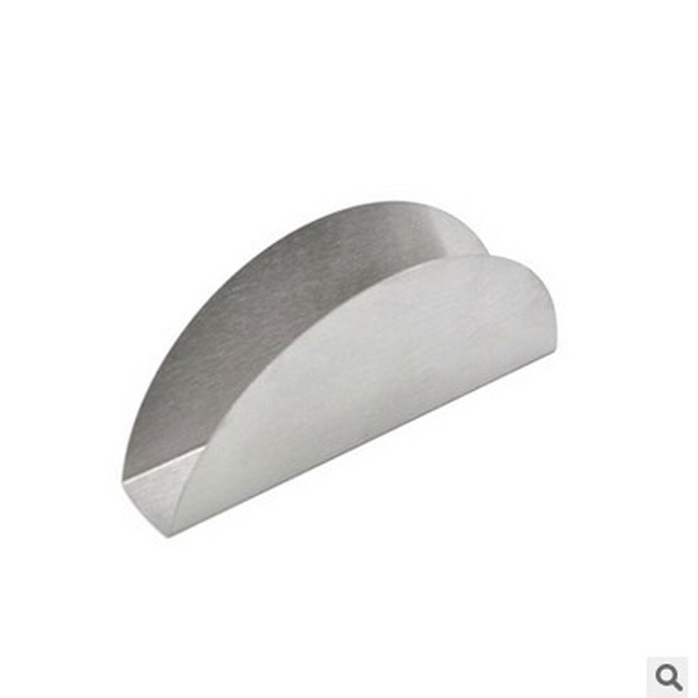 Kitchen Tools Napkin Holder - Stainless Steel Cloth Serviette Holder Dispenser Paper Mail Holder Organizer: Flat