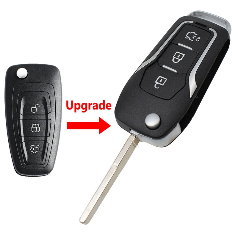 Funda de llave remota de coche, carcasa para Ford Focus, , Galaxy, Mondeo, c-max, Ranger