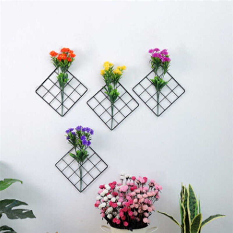 1pc massiv trä skiljevägg hylla trä vardagsrum sovrum dekoration hängare vägghängande blomma hylla blommor växt förvaring rack: 785867