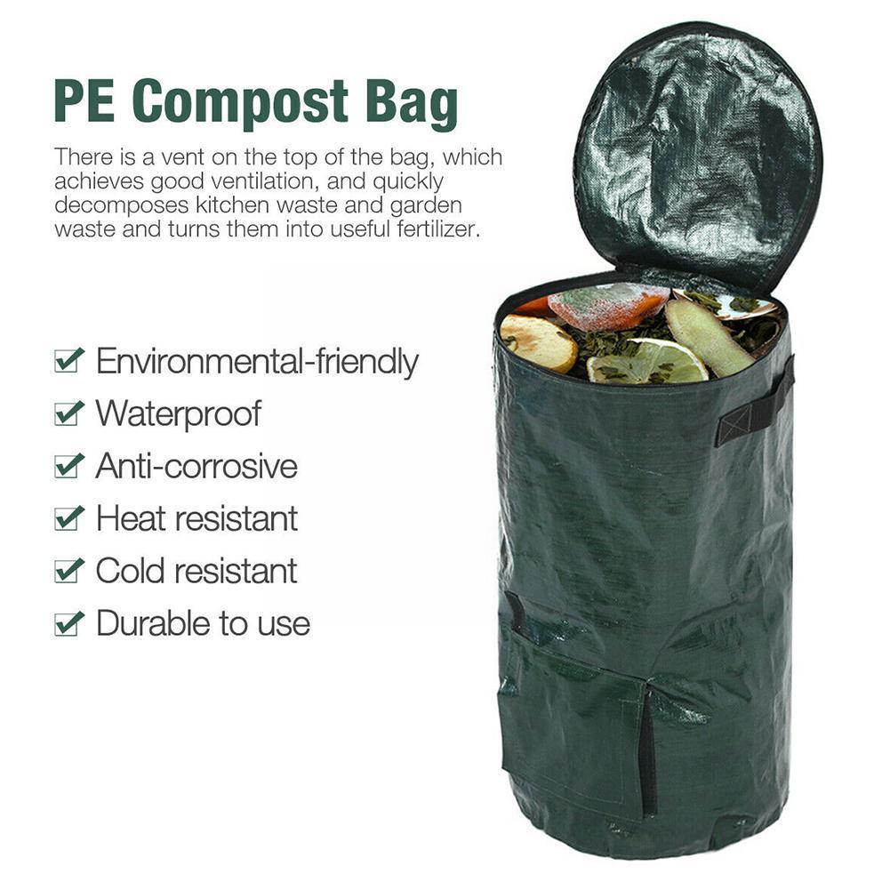 15/34 Gallon Ultimate Compost Bin Alternative Compostable Bag Waste Kitchen Fermentation Bag B6s0