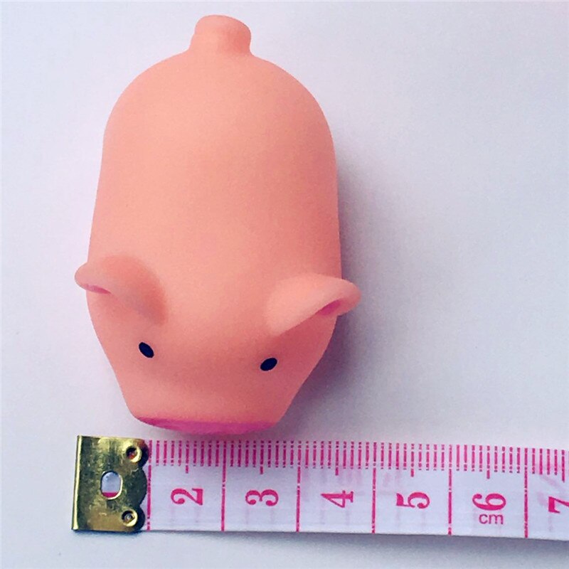 1 stück Rosa Schwein Squishy Kawaii Ebene Langsam Steigenden Squishy Spielzeug für freundlicher Anti-betonen Praktische Witze Quetschen Spielzeug