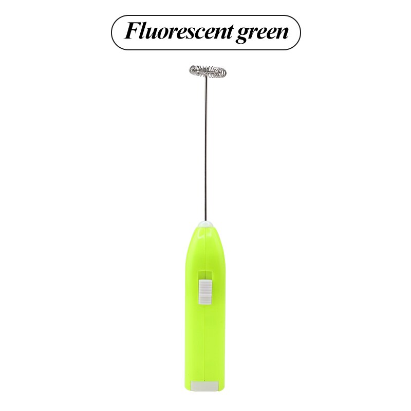 5Colors Electric Gouache Paints Mixer Simple Multifunctional Stirrer Fast Stir Even Toning Stirring Blending Mixing Tool: Fluorescent green