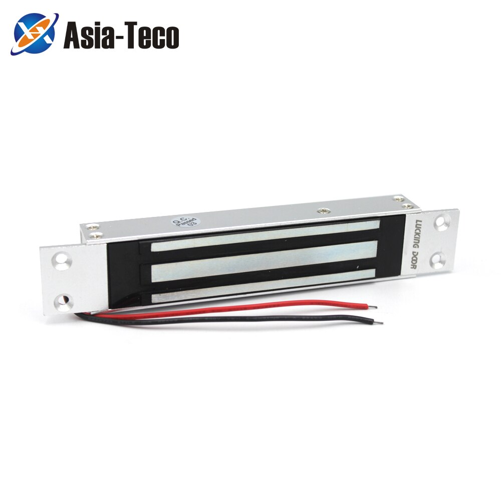 12V Single Door Electric Magnetic Electromagnetic Lock With Mortise Mount 350lbs 600lbs Holding Force Access Control Lock