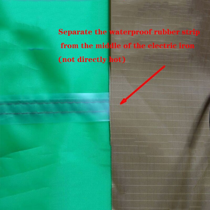 DIY 1 Meter Waterproof Seam Sealing Tape Iron On Melt PU Coated Fabrics for Sportswear Clothing Tent repair