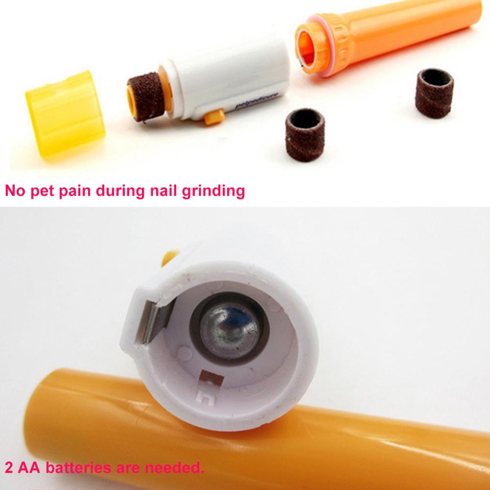 Portable Durable Electric Painless Dog Nail Clippers and Trimmer Paw Pet Nail Grinder Clipper File Kit Cats Dog Grooming Tool