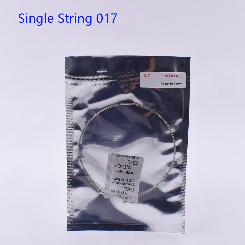 1 Piece Guitar Single String / 1 Set Guitar Strings - (008/009/010/011/012/013/015/016/017/018)Made in Korea: Navy Blue
