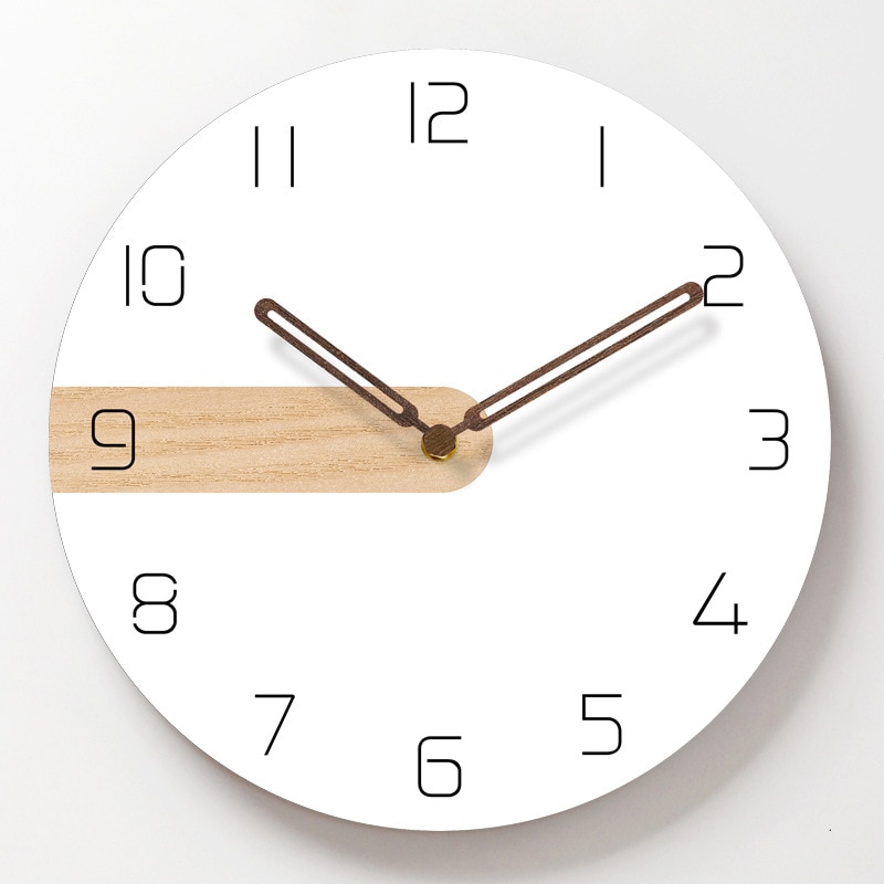 Wall Clock Modern Living Room Decoration Wall Watches Home Decor Single Face Needle Quartz Clocks For Home Decora