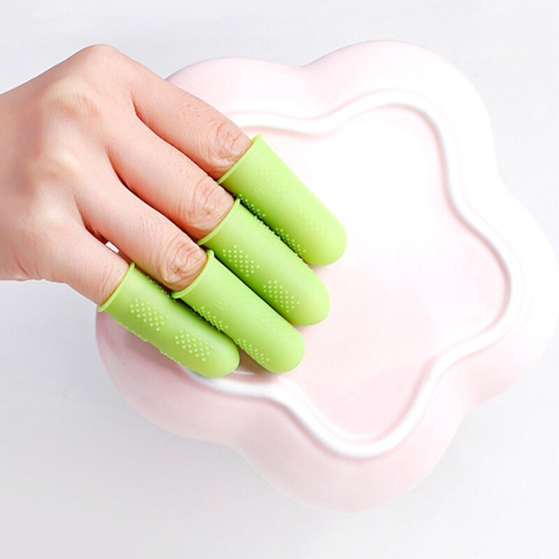 Siliconen Vinger Beschermers 12 Stuks Vinger Protectors Lijm Vinger Caps Voor Naaien Lijmen Scrapbooking In 3 Maten Gadgets