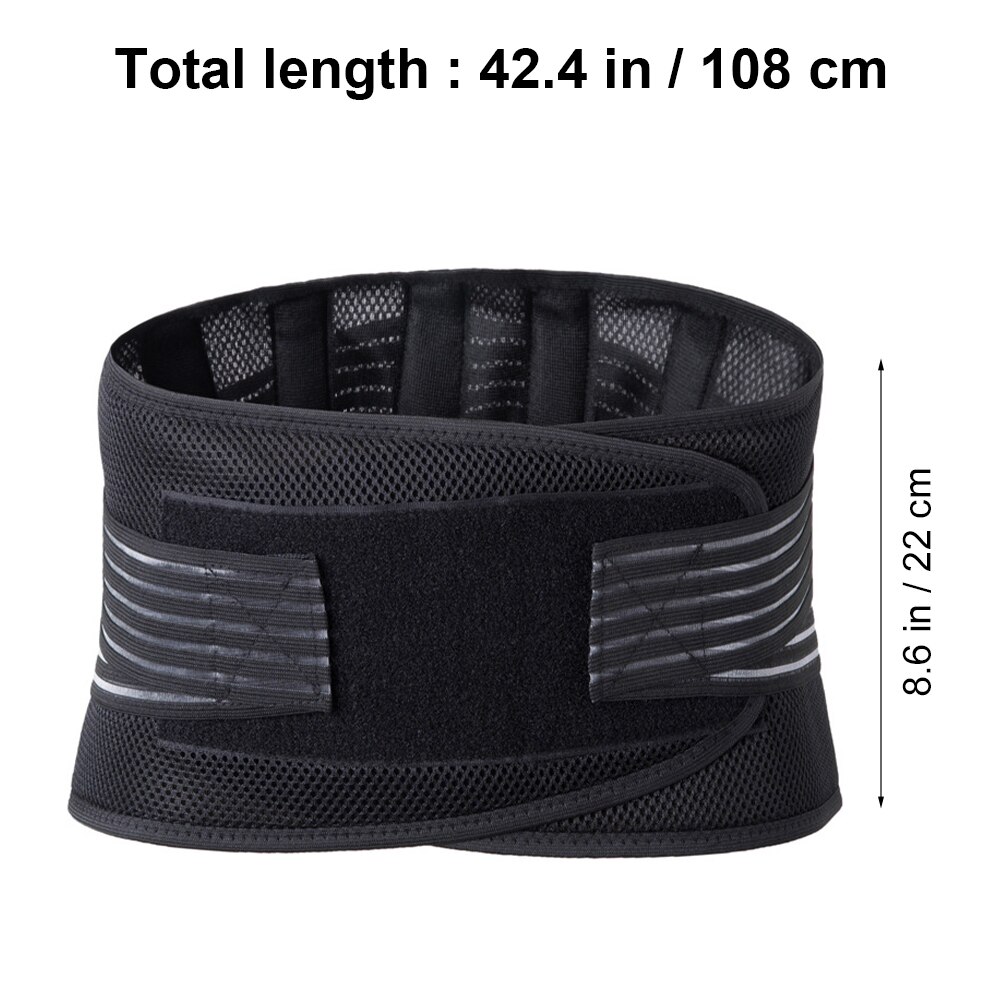 Cinturón de Fitness , faja Lumbar protectora para la cintura, para deportes